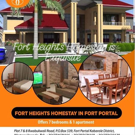 Fort Heights Homestay Fort Portal Dış mekan fotoğraf